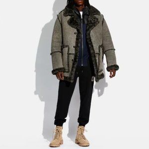 Lamb Skin N.Y.C. Shearling Town Coat